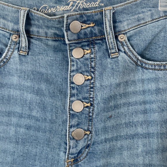 Universal Thread Distressed Wide Leg Jeans - Picture 2 of 8